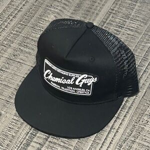 Chemical Guys Black Trucker Hat